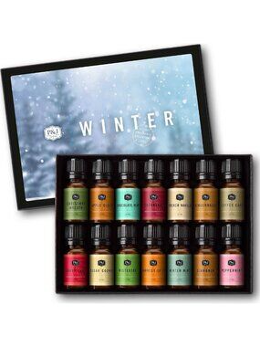 Winter Fragrance Oil Set | Candle & Soap Making Scents, Freshie & Diffuser Oils